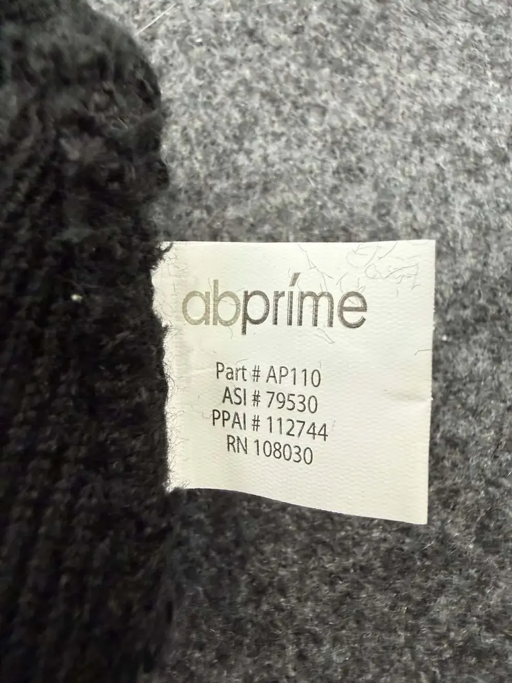 The Satanic Temple TST Logo Embroidered Black Knit Beanie - Picture 4 of 6